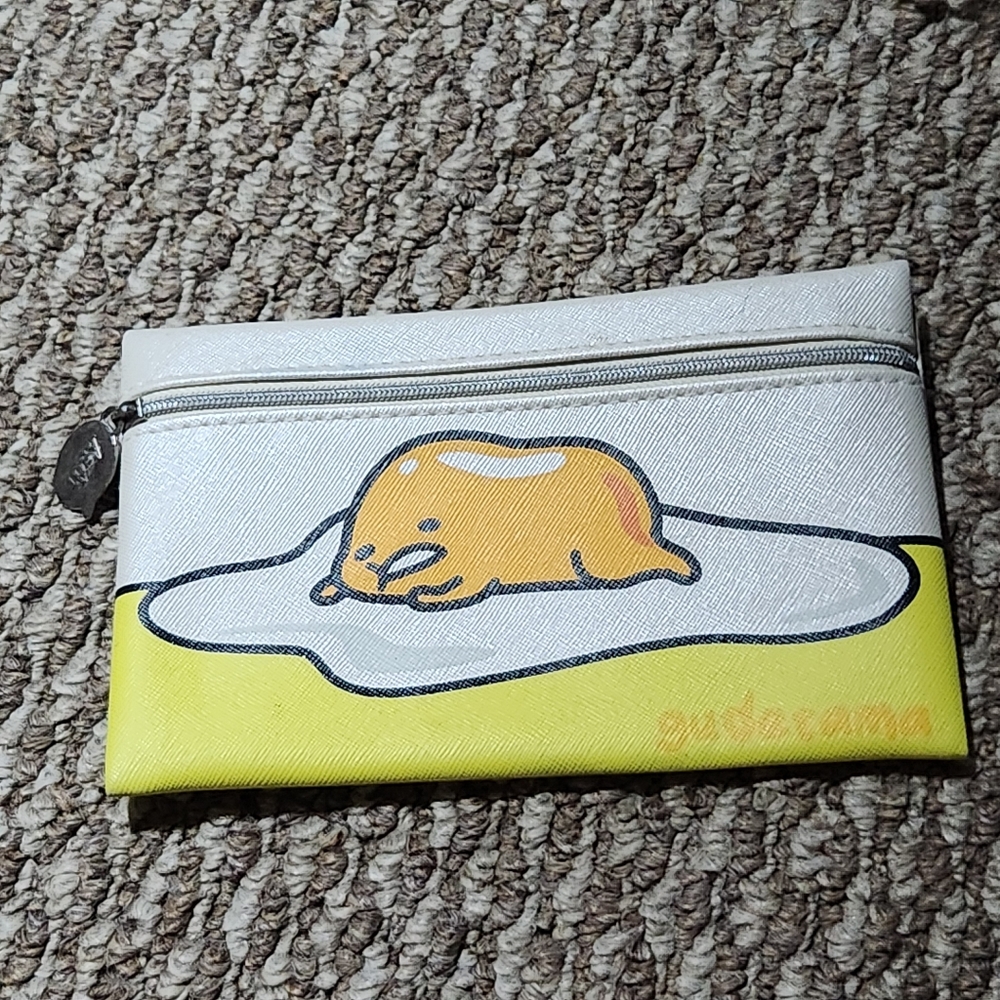 Yellow and White Gudetama Wallet